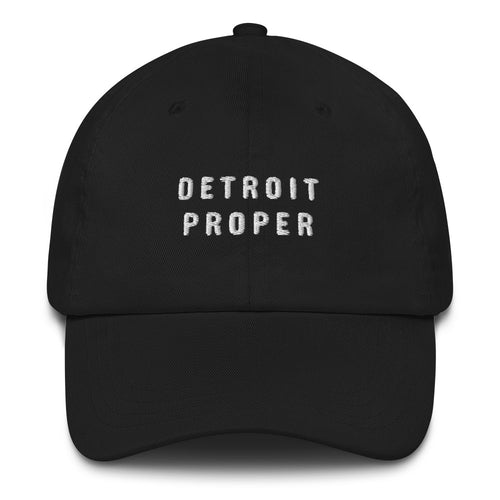 Detroit Proper Dad hat