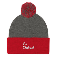 "So Detroit" Pom-Pom Beanie