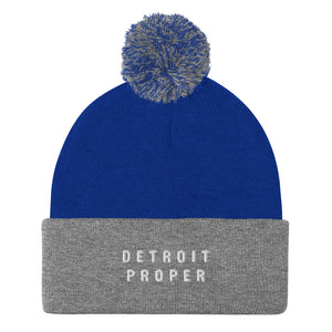 Detroit Proper Pom-Pom Beanie