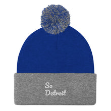 "So Detroit" Pom-Pom Beanie