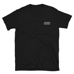 Detroit Courage Embroidered T-Shirt