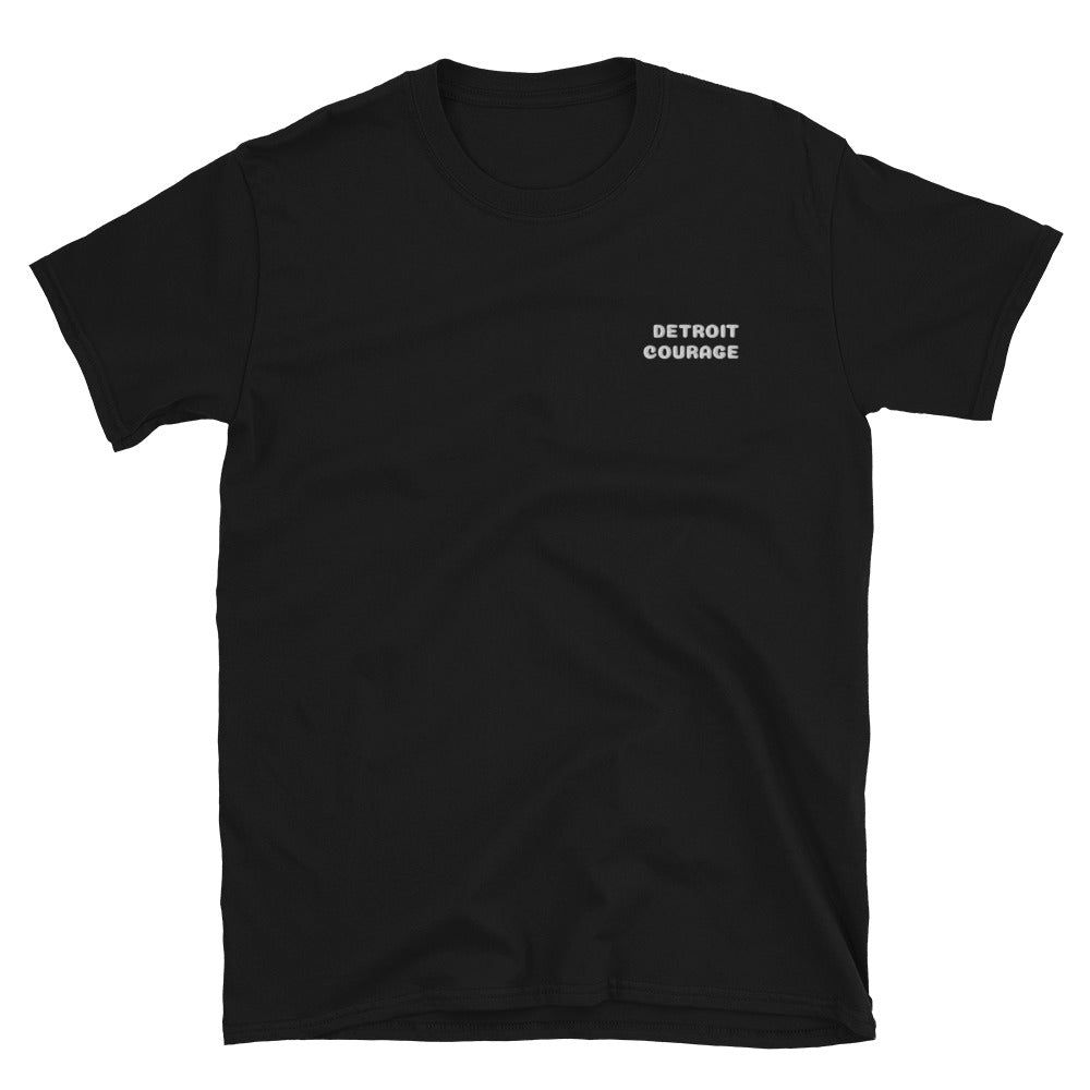 Detroit Courage Embroidered T-Shirt