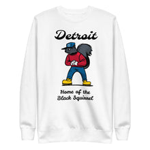 Detroit, Home of the Black Squirrel, Unisex Fleece Pullover