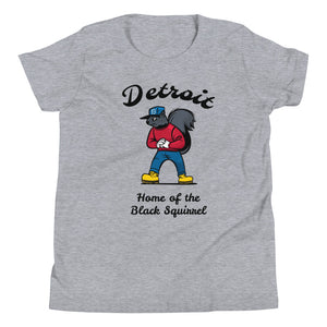 Detroit, Home of the Black Squirrel, Youth T-Shirt